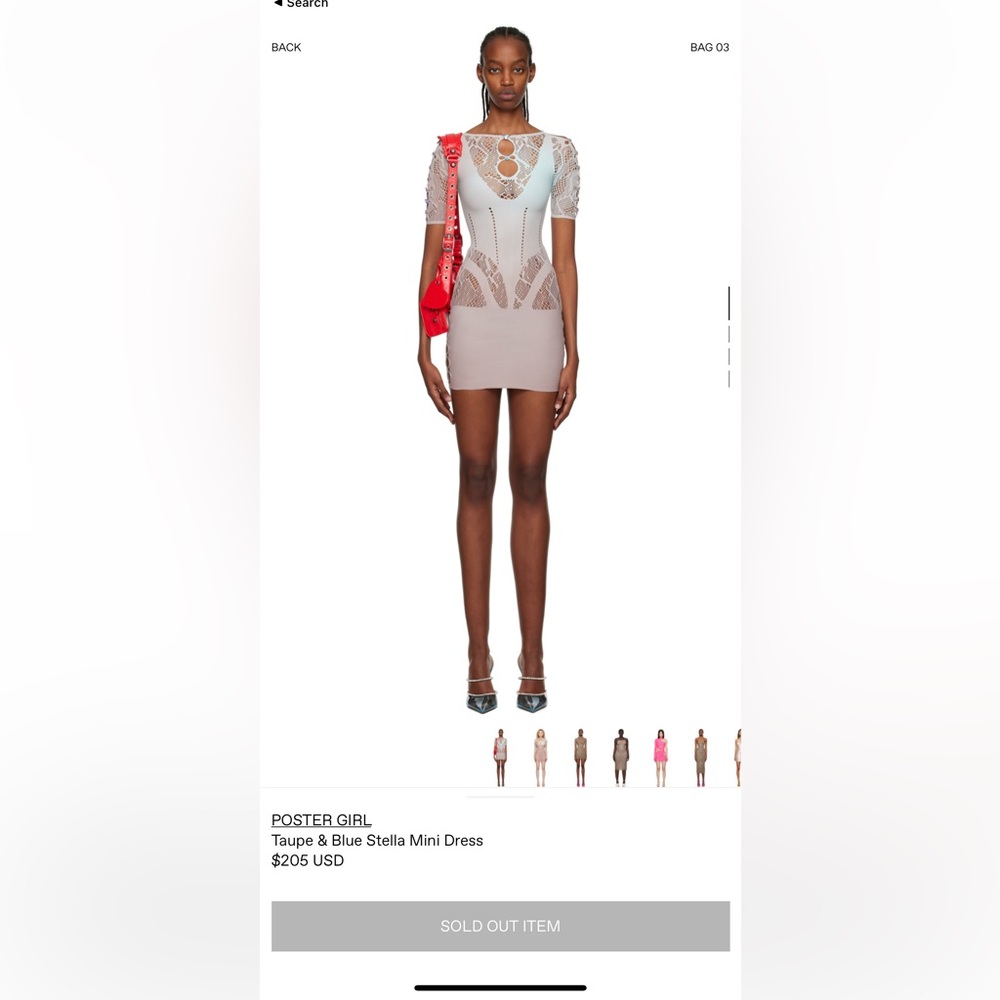 Poster Girl Stella Mini Dress